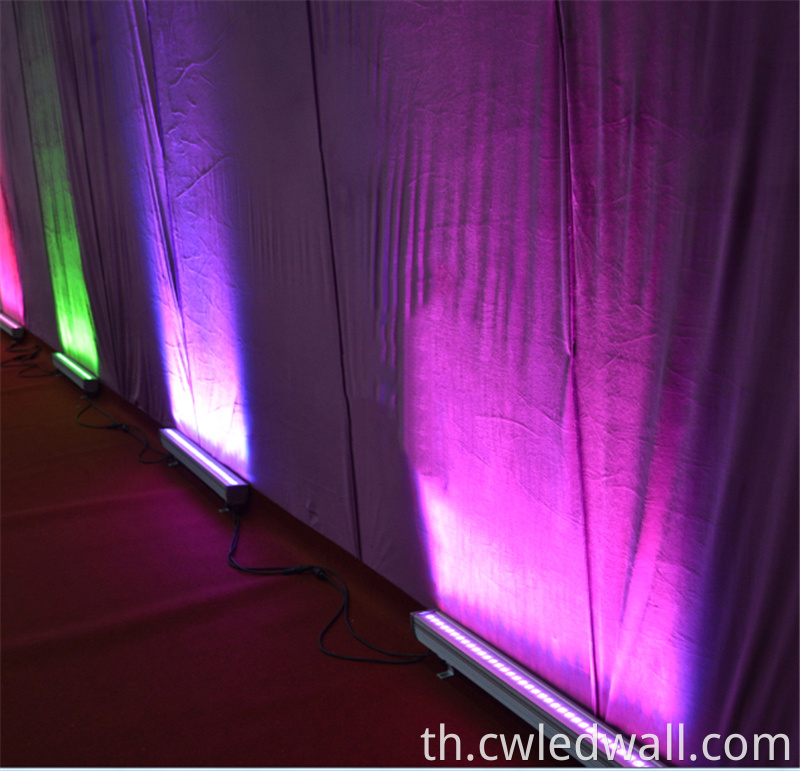 24*3w led wall wash bar disco lighting
